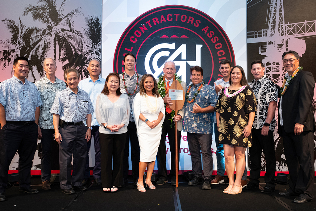 Hawaii industry leaders celebrate the state’s outstanding projects at GCA’s 2023 Build Hawaii Awards, where Kō‘ula at Ward Village, built by Hawaiian Dredging Construction Company Inc., was the Grand Award Winner.   


     
  
PHOTO COURTESY GCA OF HAWAII