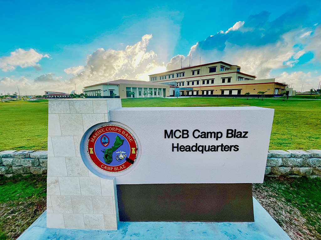 Hensel Phelps’ command headquarters project at Guam’s Marine Corps Base Camp Blaz is valued at $62.8 million.
PHOTO COURTESY HENSEL PHELPS