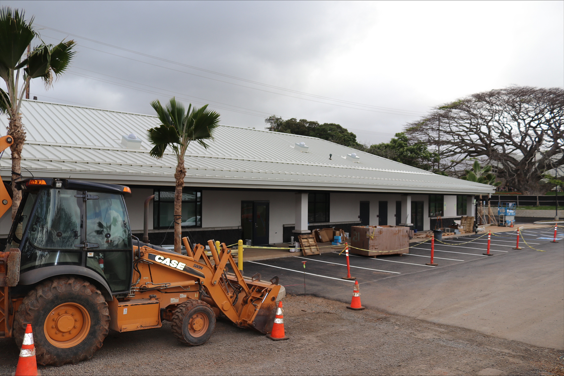 A new administration building is pictured while under construction at the Women’s Community Correctional Center in Kailua.