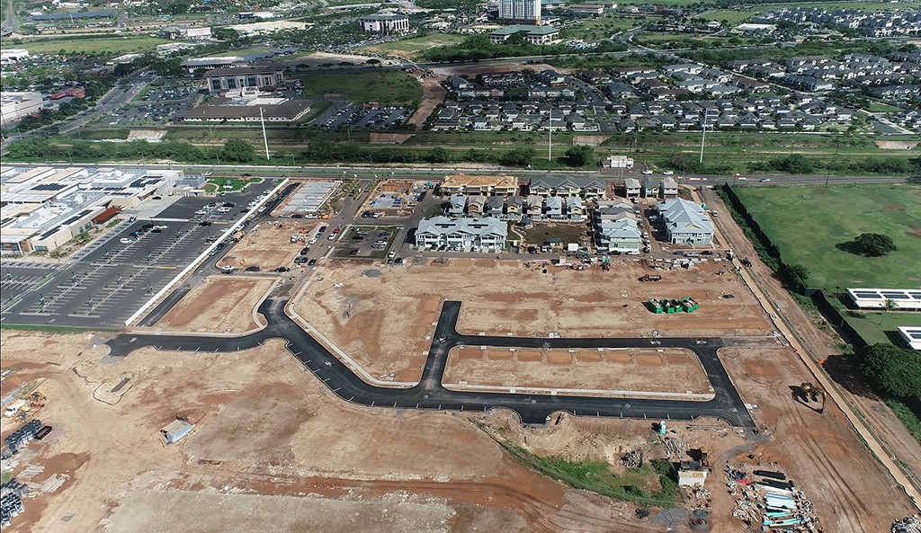 Royal Contracting says a positive relationship with the project’s home builder helped to minimize costs on Ka‘ulu by Gentry in Kalaeloa, pictured above.