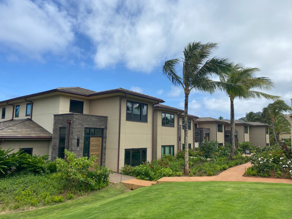 Shioi’s versatility and expertise in all phases of construction are on display at Timbers Townhomes at Hokuala Resort on Kaua‘i.


PHOTOS COURTESY SHIOI CONSTRUCTION INC.