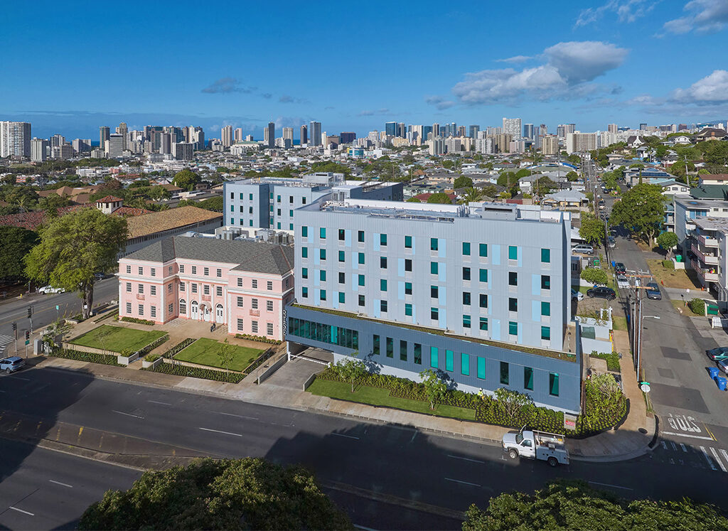 The new Walter Dods Jr. Residences for Innovative Student Entrepreneurs at UH-Mānoa is among Moss & Associates’ completed projects of 2023.