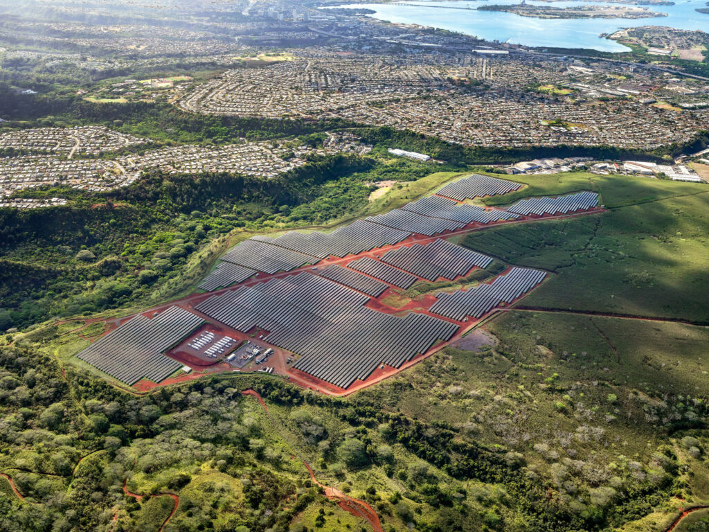 Waiawa Solar Project was completed  in 2023.



PHOTO COURTESY MOSS & ASSOCIATES