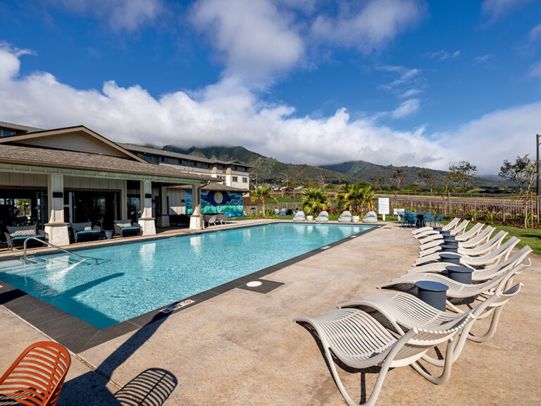 Amenities at Kaulana Mahina, pictured above, help foster a sense of community for residents.






PHOTO COURTESY LCP MEDIA